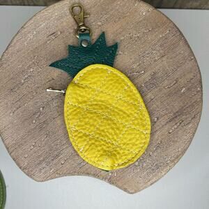 PINEAPPLE Portland Leather Fruit Pouch NEW Fast Ship Gift